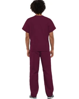 Uniforme unisex Cherokee vino tinto